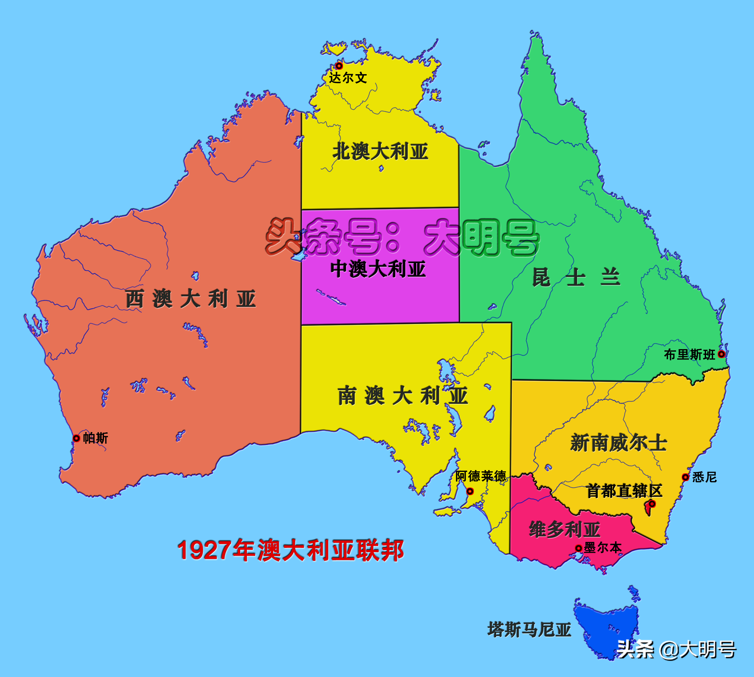 澳大利亚的首都是,澳大利亚的首都是哪里?