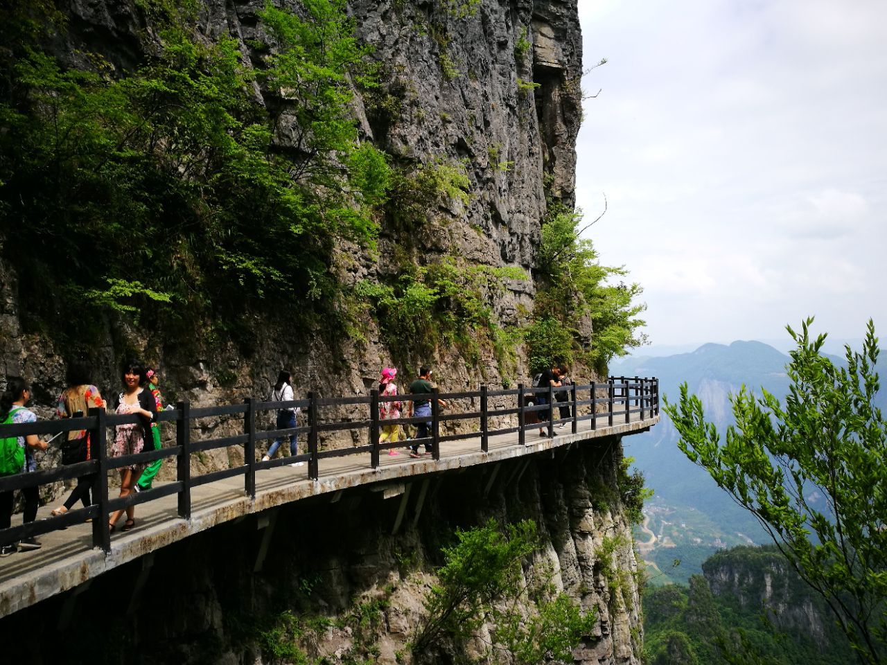 七星寨景区3,云龙地缝游览.