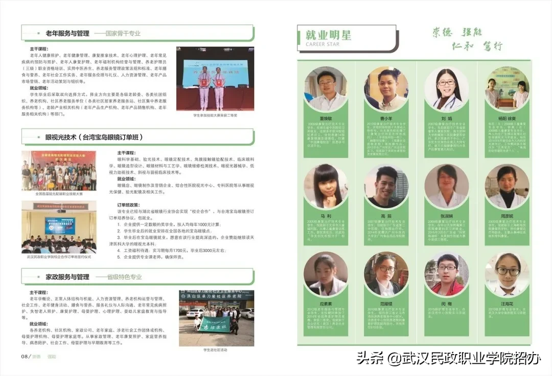 武汉民政职业学院2020年招生简章