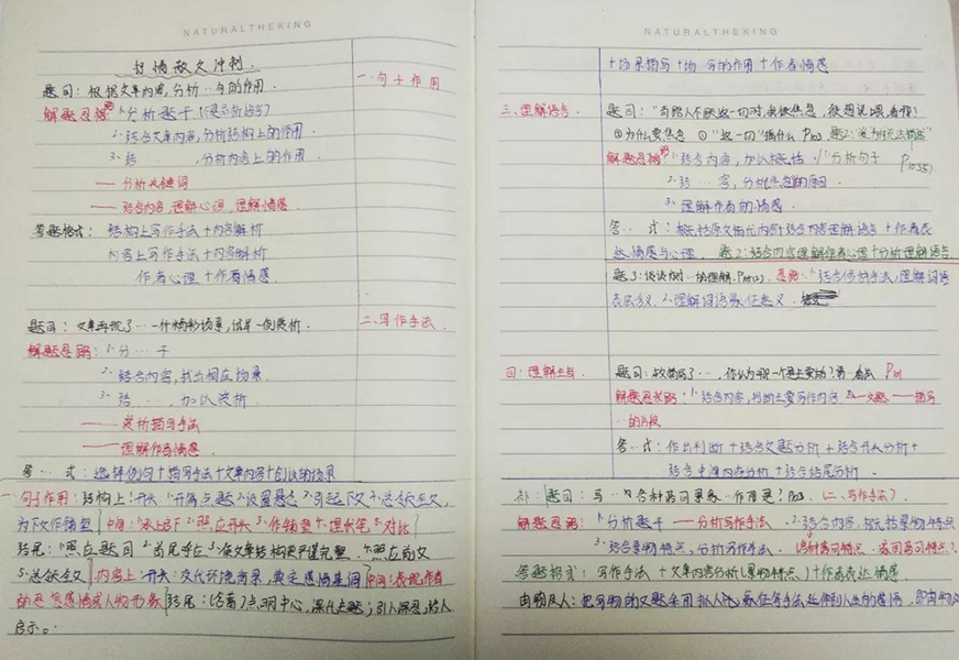 高考524分的赵今麦，课堂笔记宛如“印刷”，难怪她这样优秀