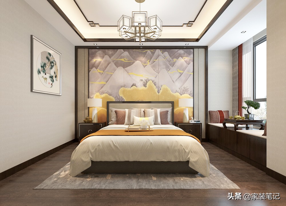 她家装修堪称“小区网红”，中式风的格调，古风古意的美让人陶醉