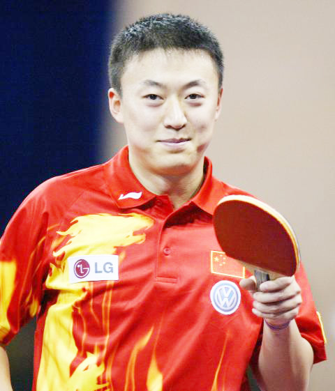 2008年,北京奥运会,4金男子单打:马琳(中国)女子单打:张怡宁(中国)