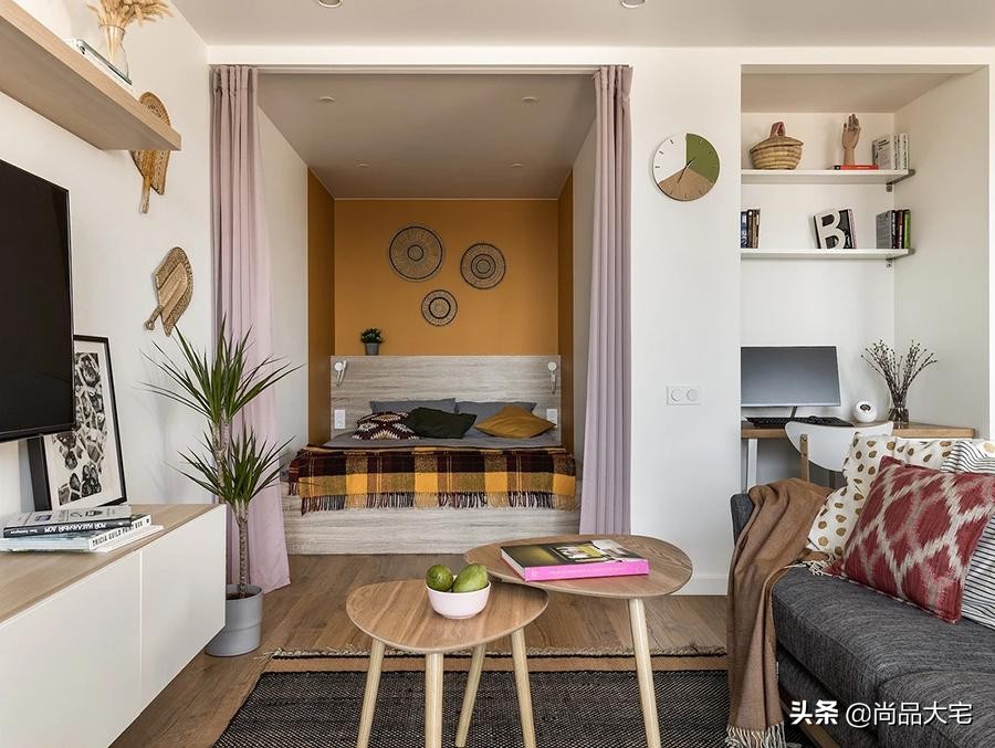 38岁姐姐独居40㎡公寓，坚持“横厅”布局，住过才知道真的很舒适