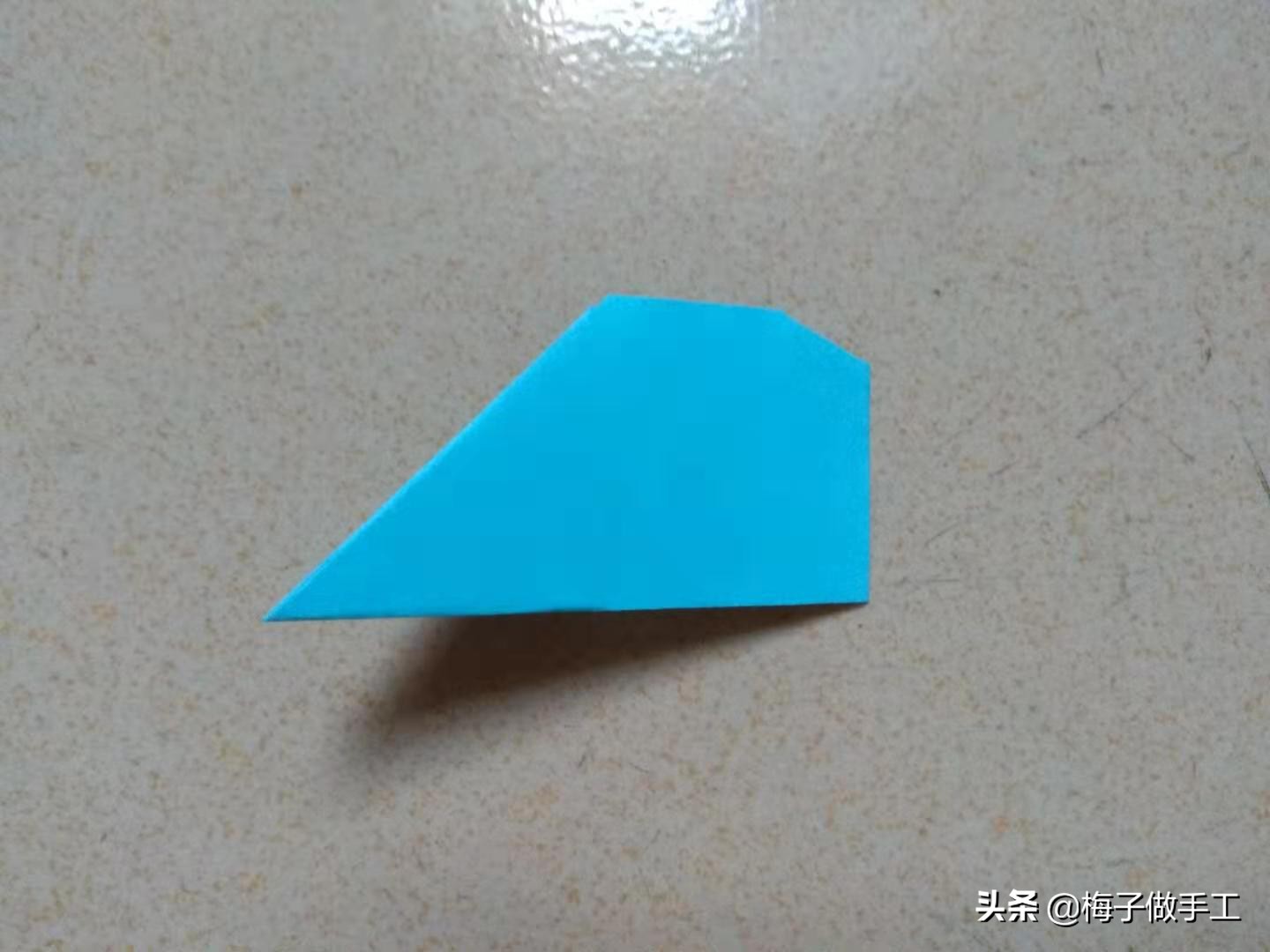 儿童手工折纸：套在手指上的龙爪子怎么折？给宝宝做个折纸玩具