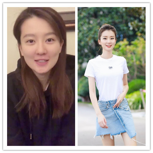 8位当红“妆感美人”，每一位都离不开化妆品，素颜与路人无差