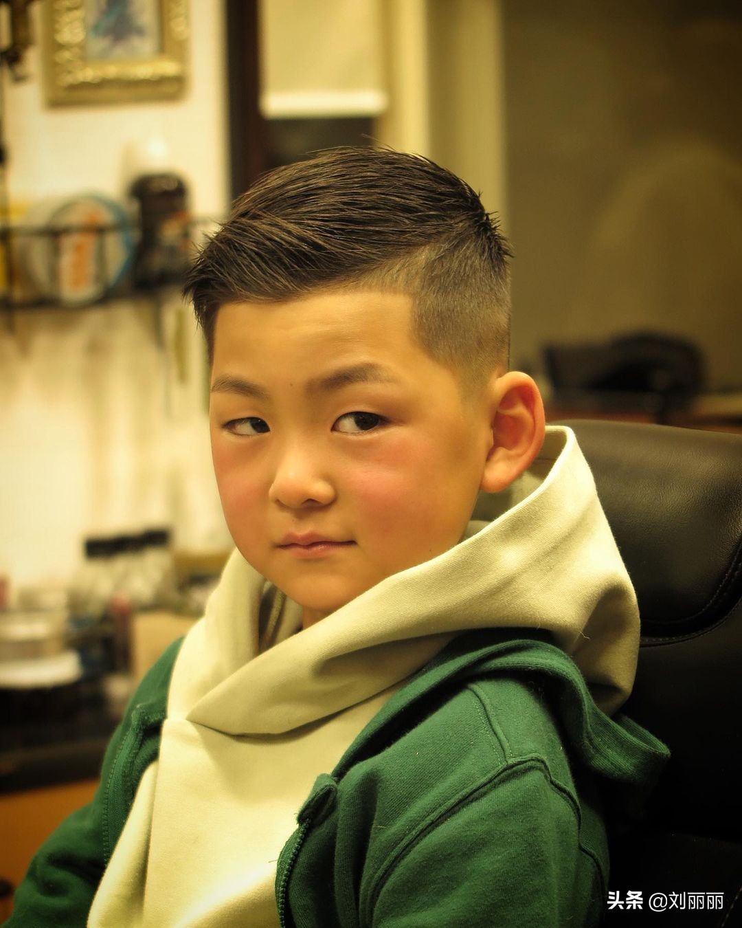 小孩发型图片男短发(3到10岁小男孩) 