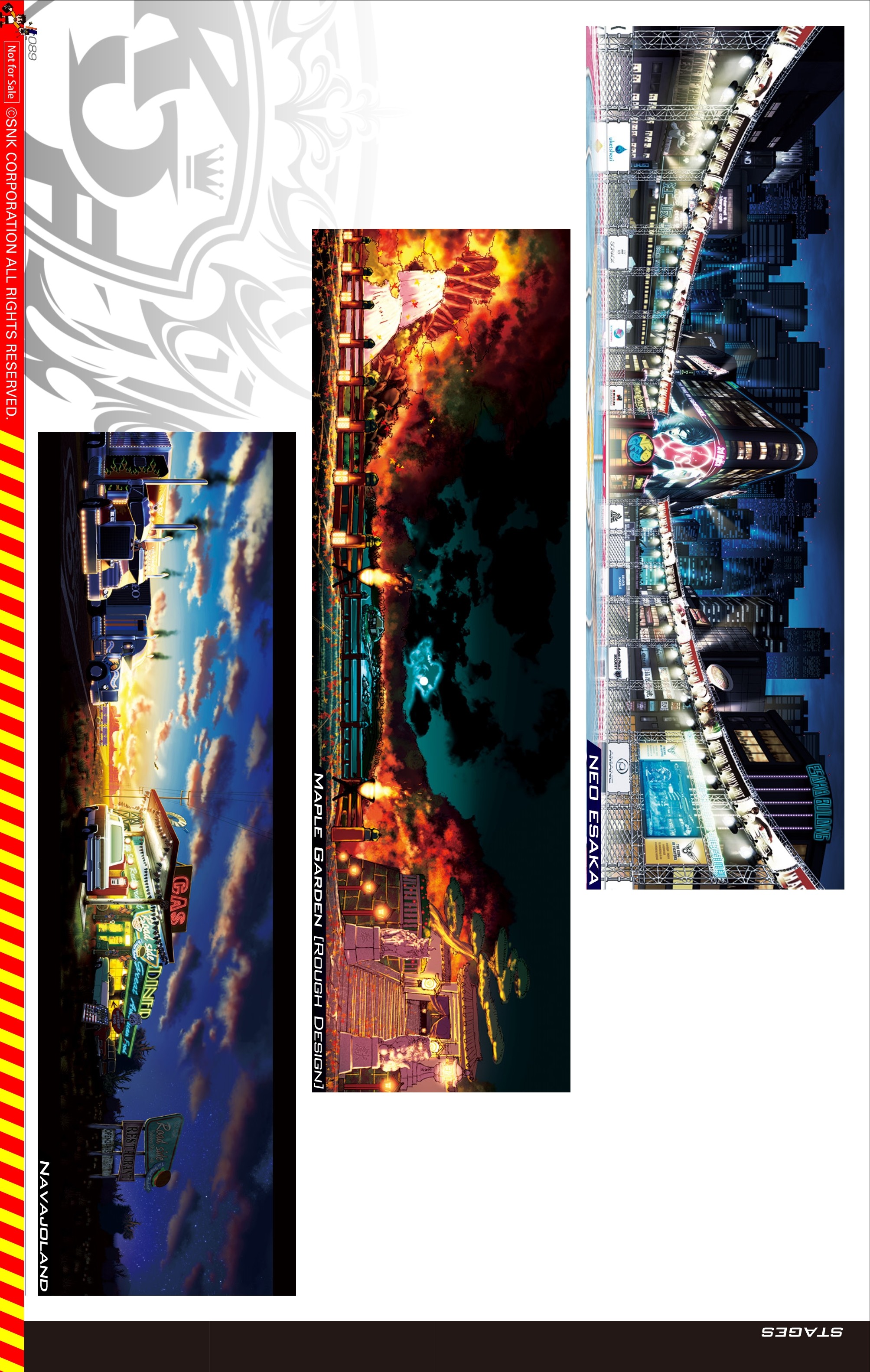 《拳皇14》原版高级人物角色设定艺术画集，你如何评价拳皇14呢？