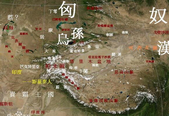 神秘的西域三十六国：鄯善、龟兹、大月氏，你能读对几个？