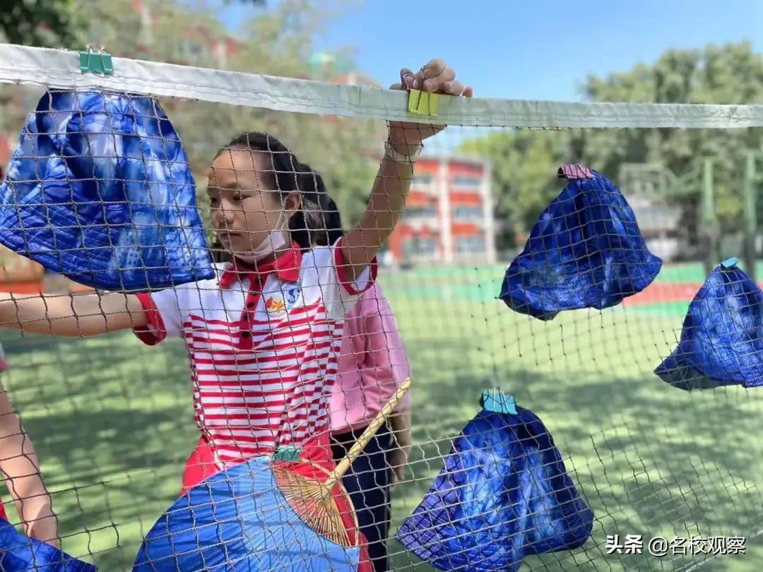 走进成都新世纪外国语，走进扎染世界，感受中华魅力