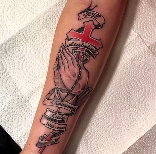 墨忆推荐|十字架纹身