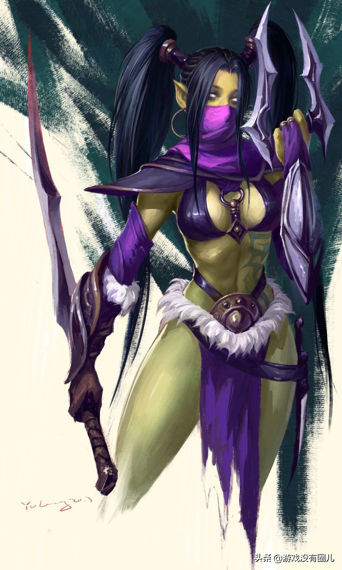 力与美结合!除了希瓦女王,这几个《魔兽世界》的美人也不错呢