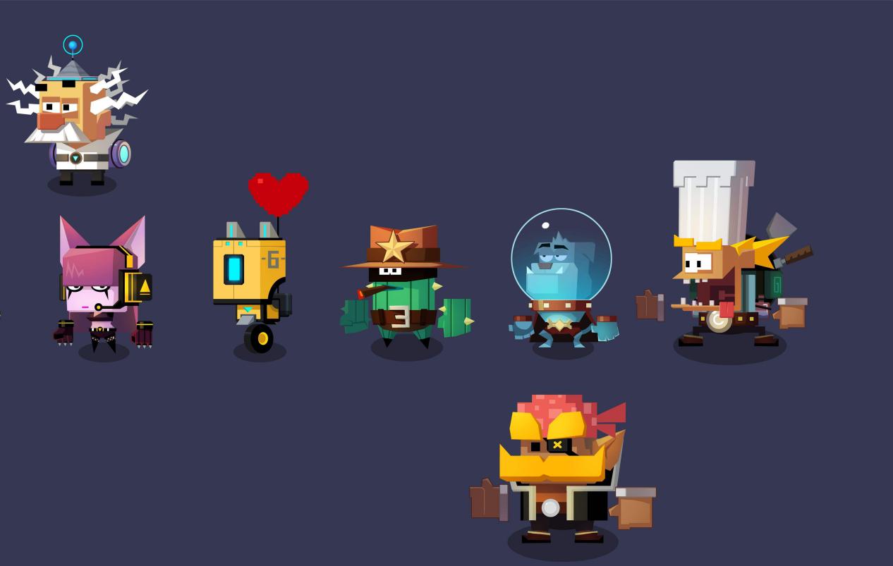 玩家化身星际战士，在《比特小队》里体验Roguelike宇宙射击