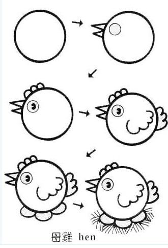 简笔画｜幼儿园简笔画教程大全（100种），果断为孩子收藏！