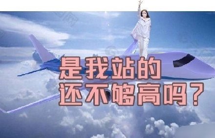 是我站得还不够高吗表情包恶搞版