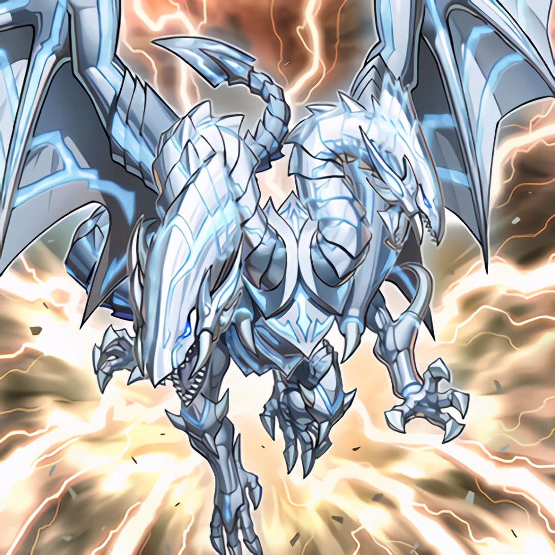 "青眼白龙"是"海马濑人"的王牌怪兽,在游戏王代初期的时候拥有着最高