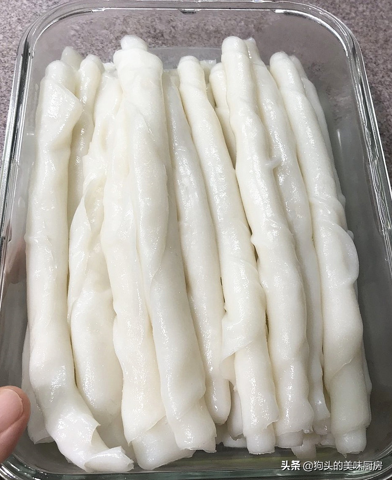 手工自制卷粉，纯米浆无任何添加，鲜香嫩滑，学会不用出去买