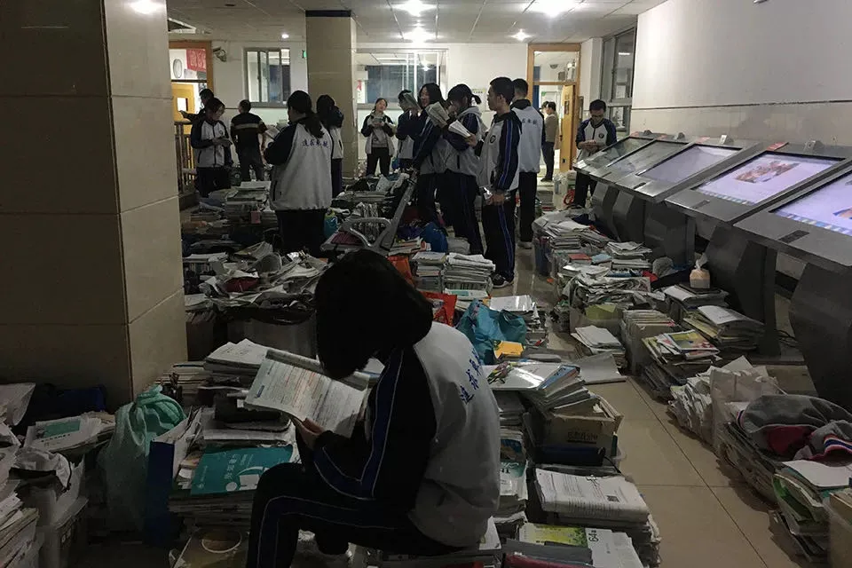 我在衡水中学拼命跑