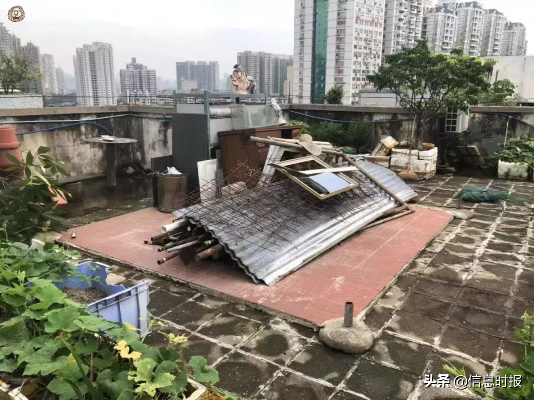 广州这些楼顶的天台，竟成了顶层住户“私家小园”，还上锁！该怎么办？