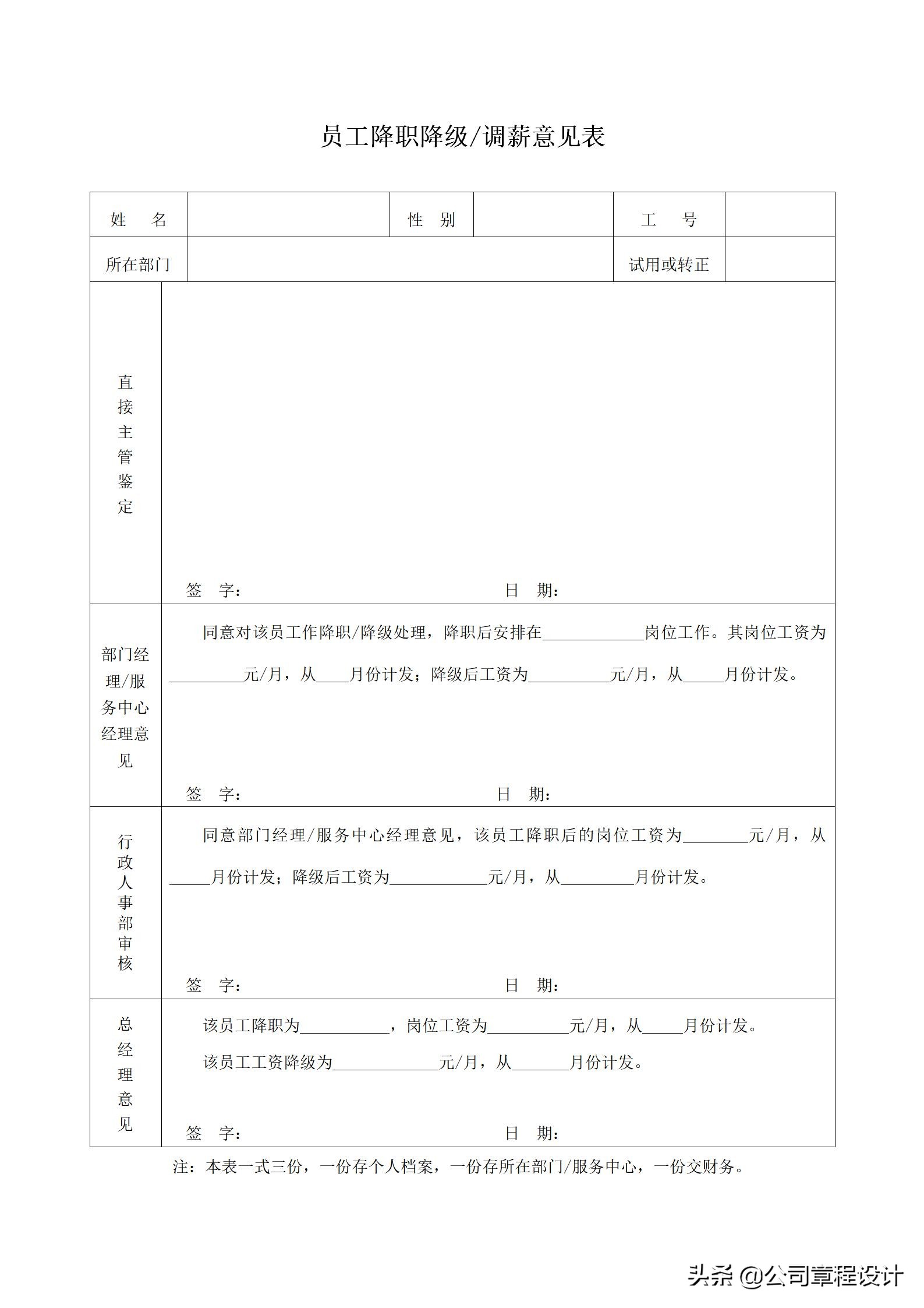 招聘登记表格（公司招聘整套表格）