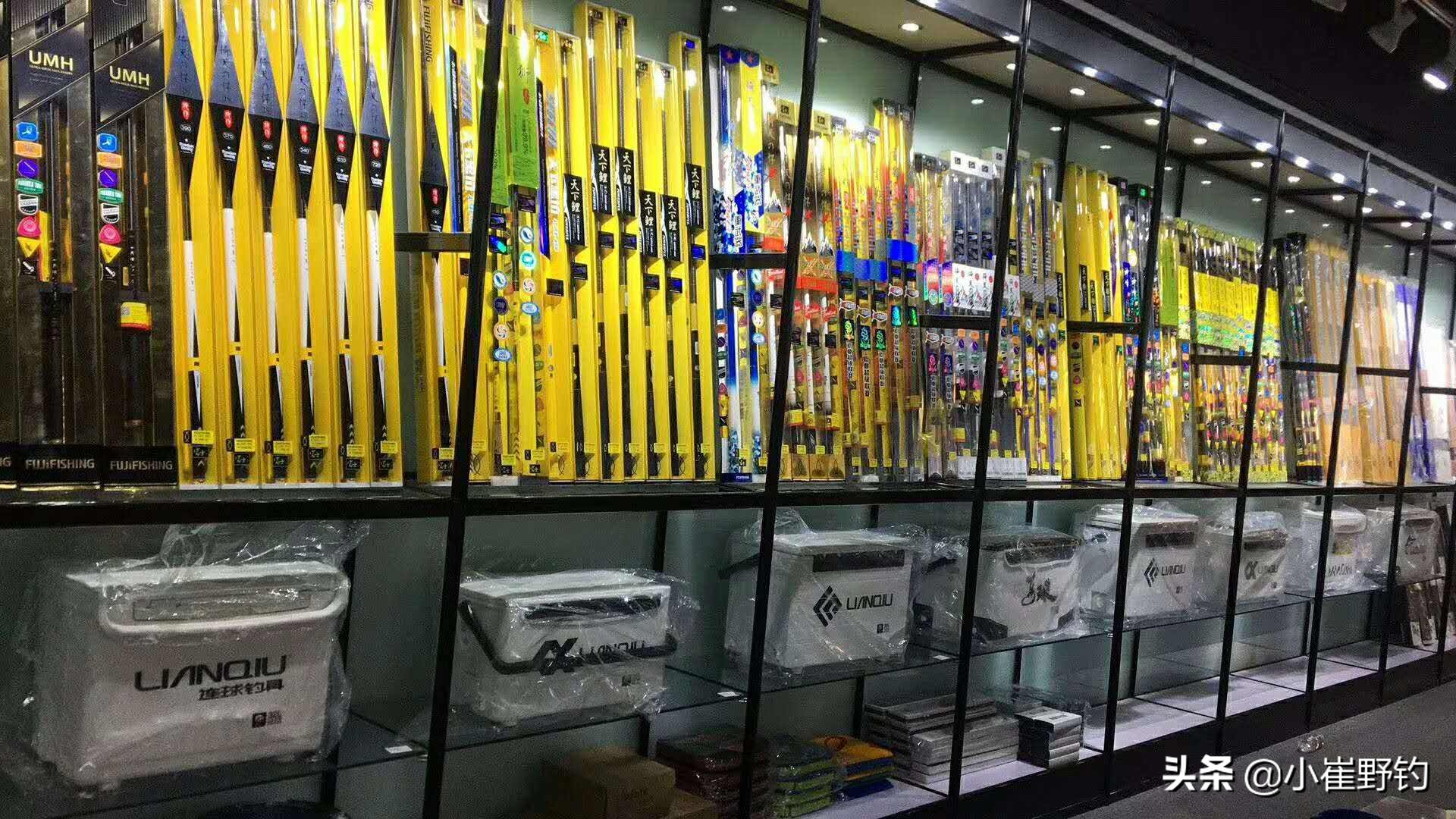 渔具店装修效果图大全｜精选店铺设计灵感，买渔具必看
