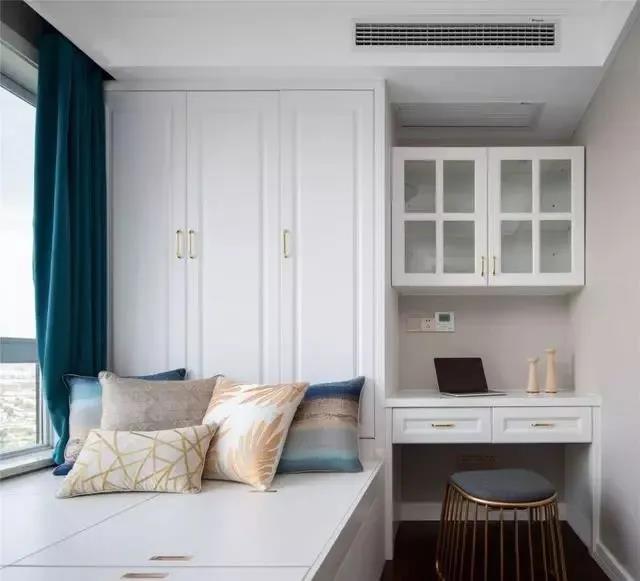 142㎡优雅欧式风，一年只住几次的客卧这样设计真的很实用
