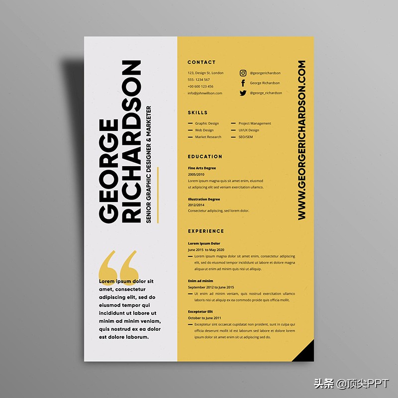 别找了，13套简历模板打包送你