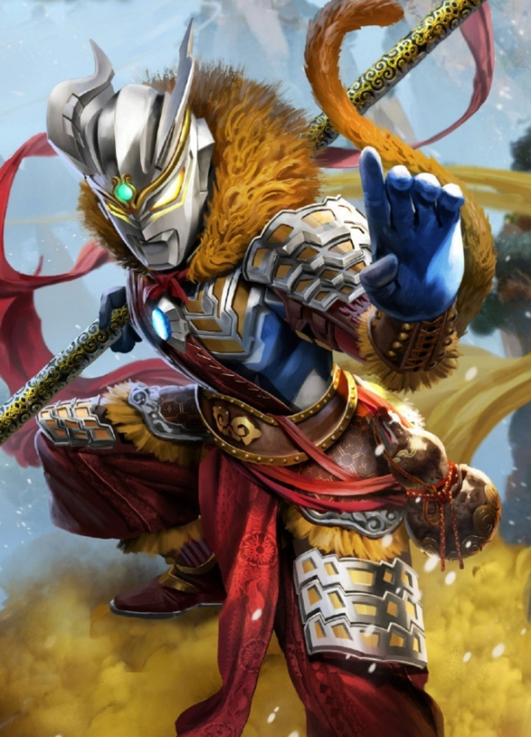 当奥特曼穿上中国风战袍,高斯变身唐僧,还是你心中的光吗?