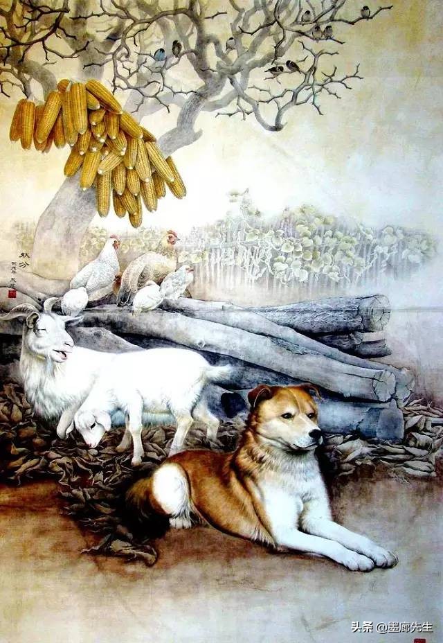 精选100幅画羊美图供大家学习收藏