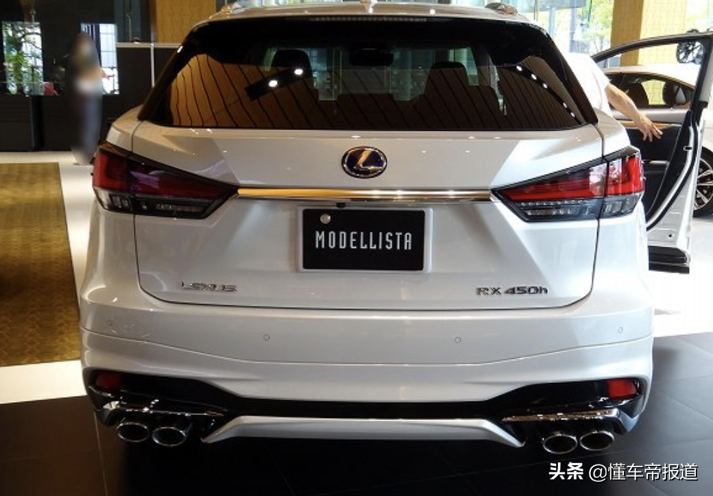 新车｜配四出排气！雷克萨斯RX特别版实车亮相，竞争林肯飞行家