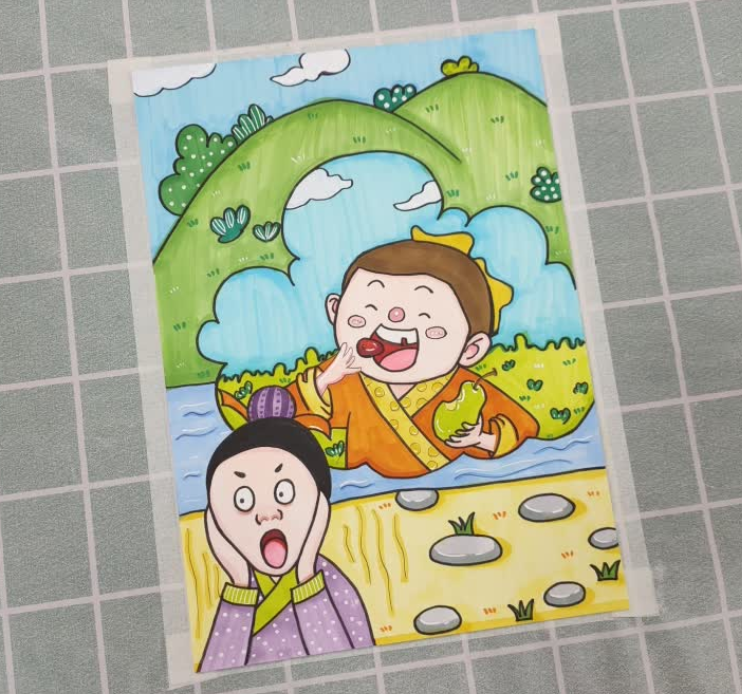 绘画素材 | 寓言故事(成语故事)绘画创作 ①