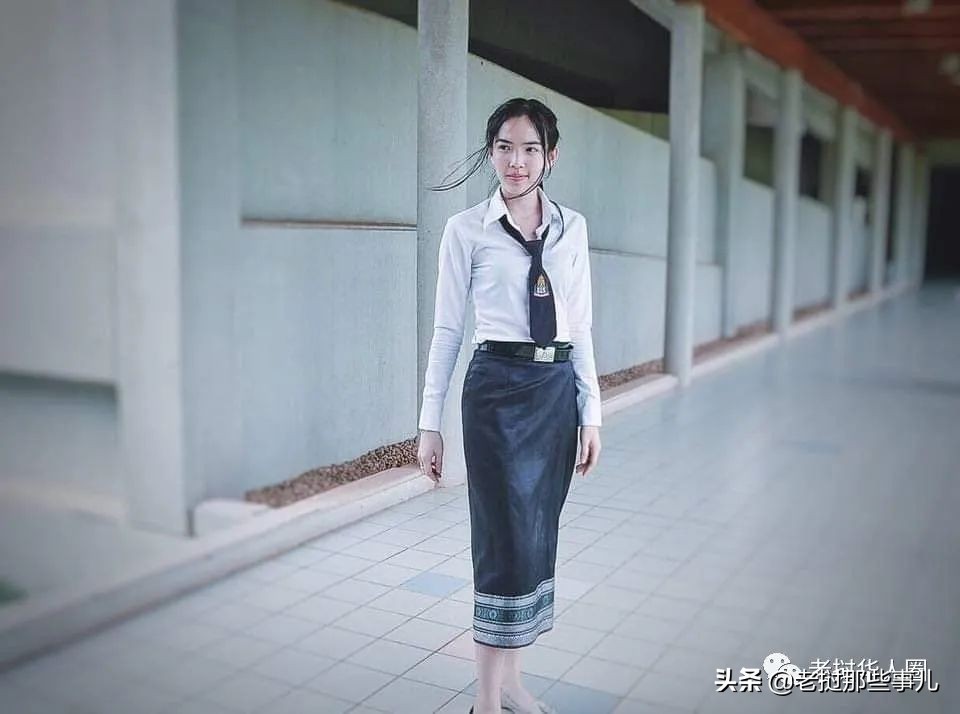 我要去老挝留学！老挝国立大学小姐姐们....太好看了