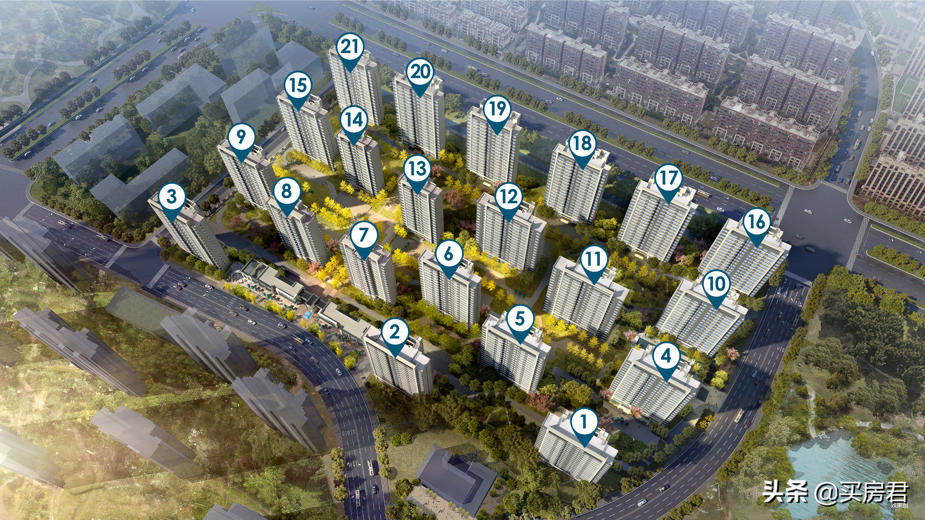 房荒解除！240万买江宁主城三房，方山大学城纯新盘即将公开