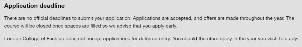 全球顶级服装院校Deadline&作品集格式一览