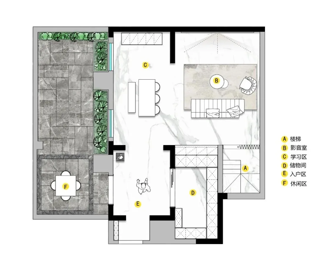 展示三世同堂200㎡的底复式，复古北欧，5室3卫收纳足颜值高