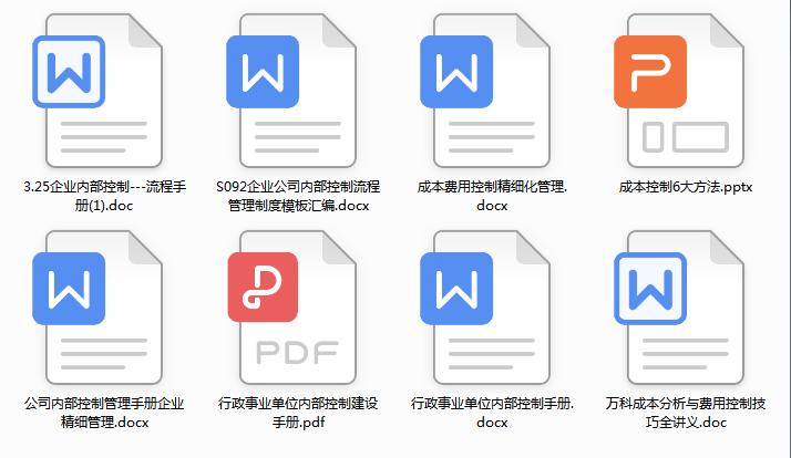 2022企业成本费用控制精细化管理方案和流程，9个方面，合理可行