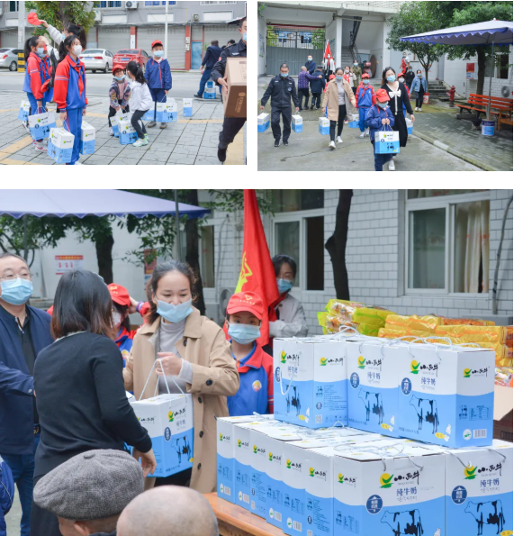 九九重阳节 浓浓敬老情——双流区金桥小学开展“五个一”敬老活动
