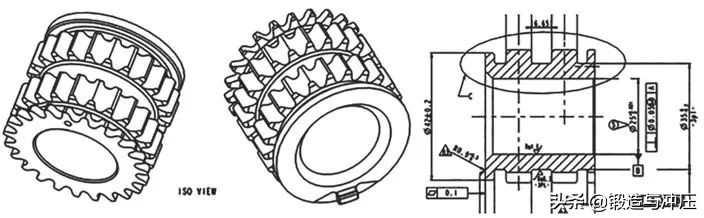 低成本曲轴链轮冷挤压工艺开发