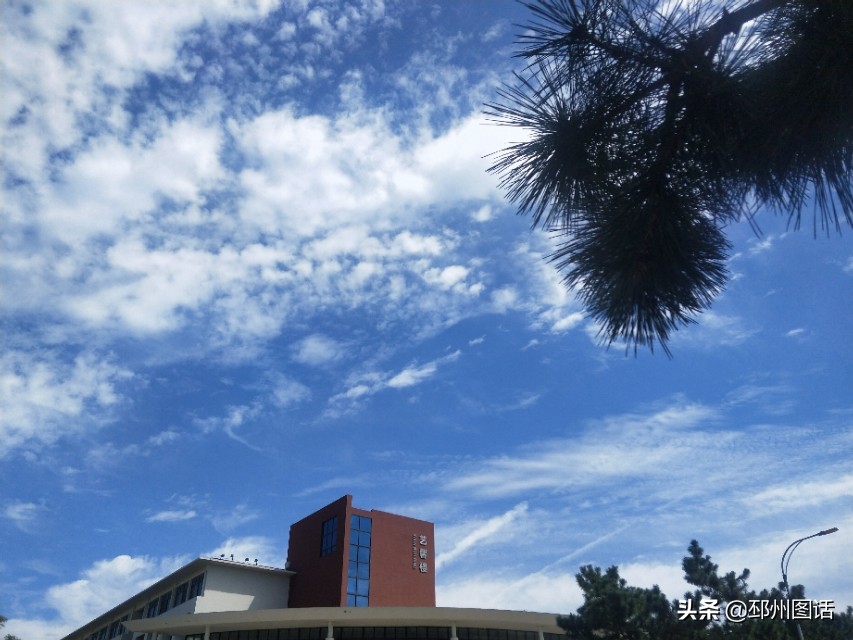 美丽的校园，威海职业学院