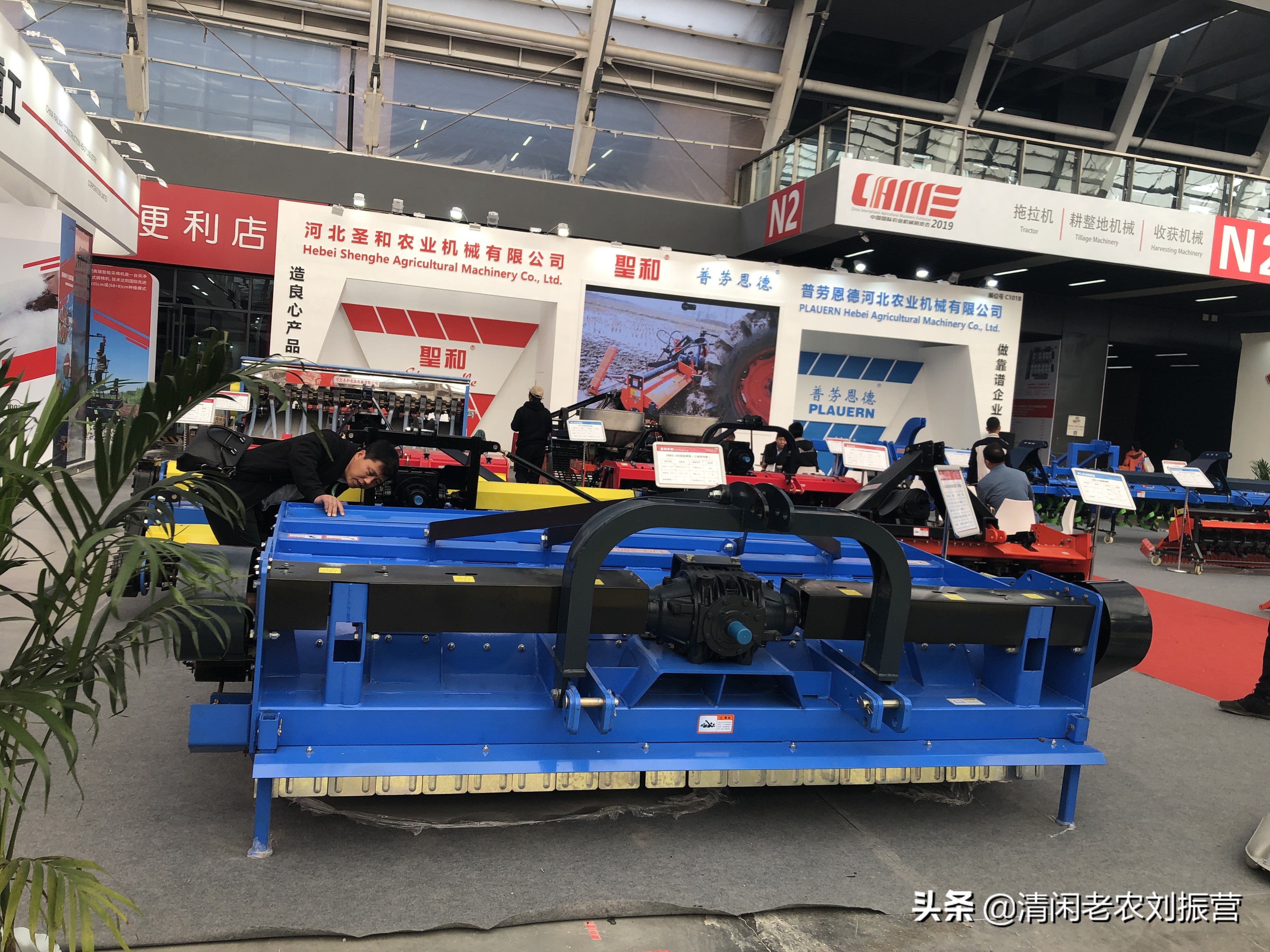國(guó)際農(nóng)機(jī)展上的20家配套農(nóng)機(jī)具生產(chǎn)企業(yè)