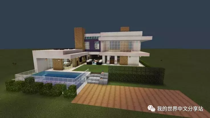 《我的世界》如何建造现代风格别墅?看真正的建筑设计师如何做的