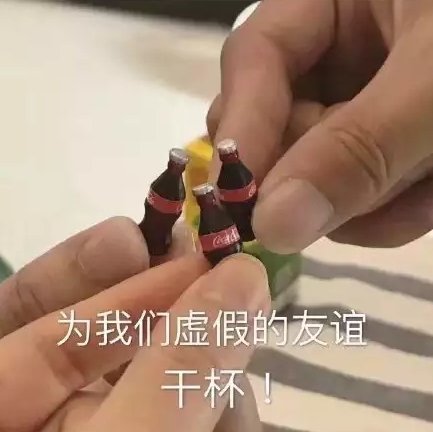 为我们的友谊干杯表情包合集