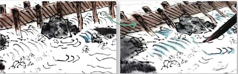 怎么才能画出有意境的桥？分步骤教你画，学会画桥很简单