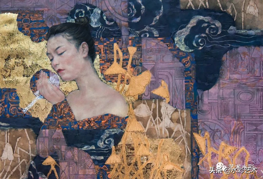 世界杯伊朗玫瑰水彩画(中国•国际水彩画家联盟 国际水彩画友联展④精选版)