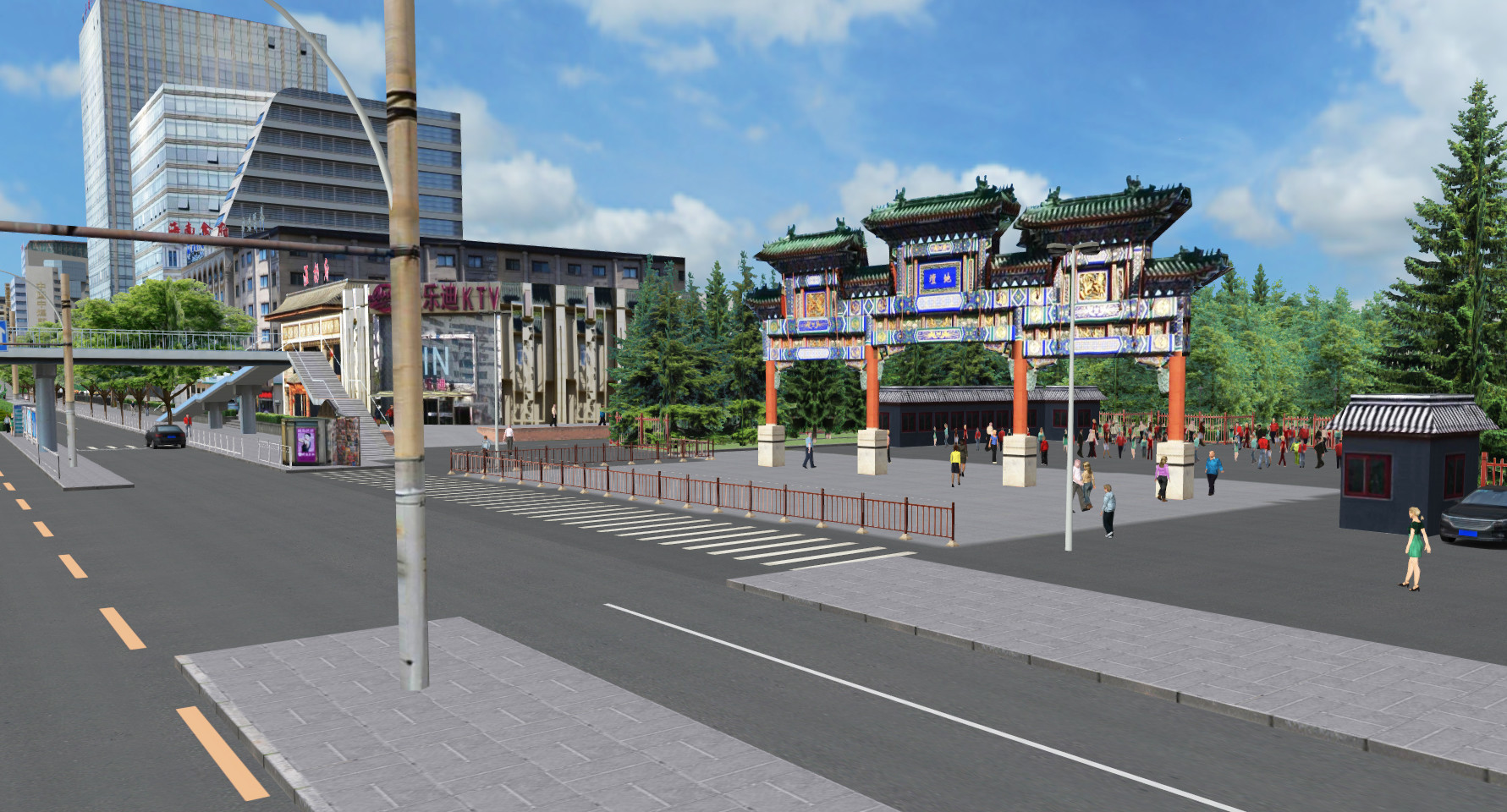 《巴士模拟2》DLC“北京”已上线Steam 带你体验老北京