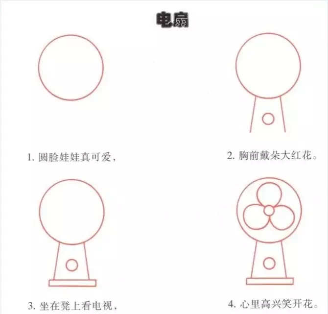 简笔画|幼儿园简笔画教程大全(100种),果断为孩子收藏!