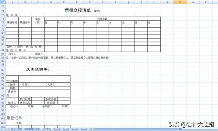 出纳工作杂又乱！这份出纳实用模板送你！包你立马上手！