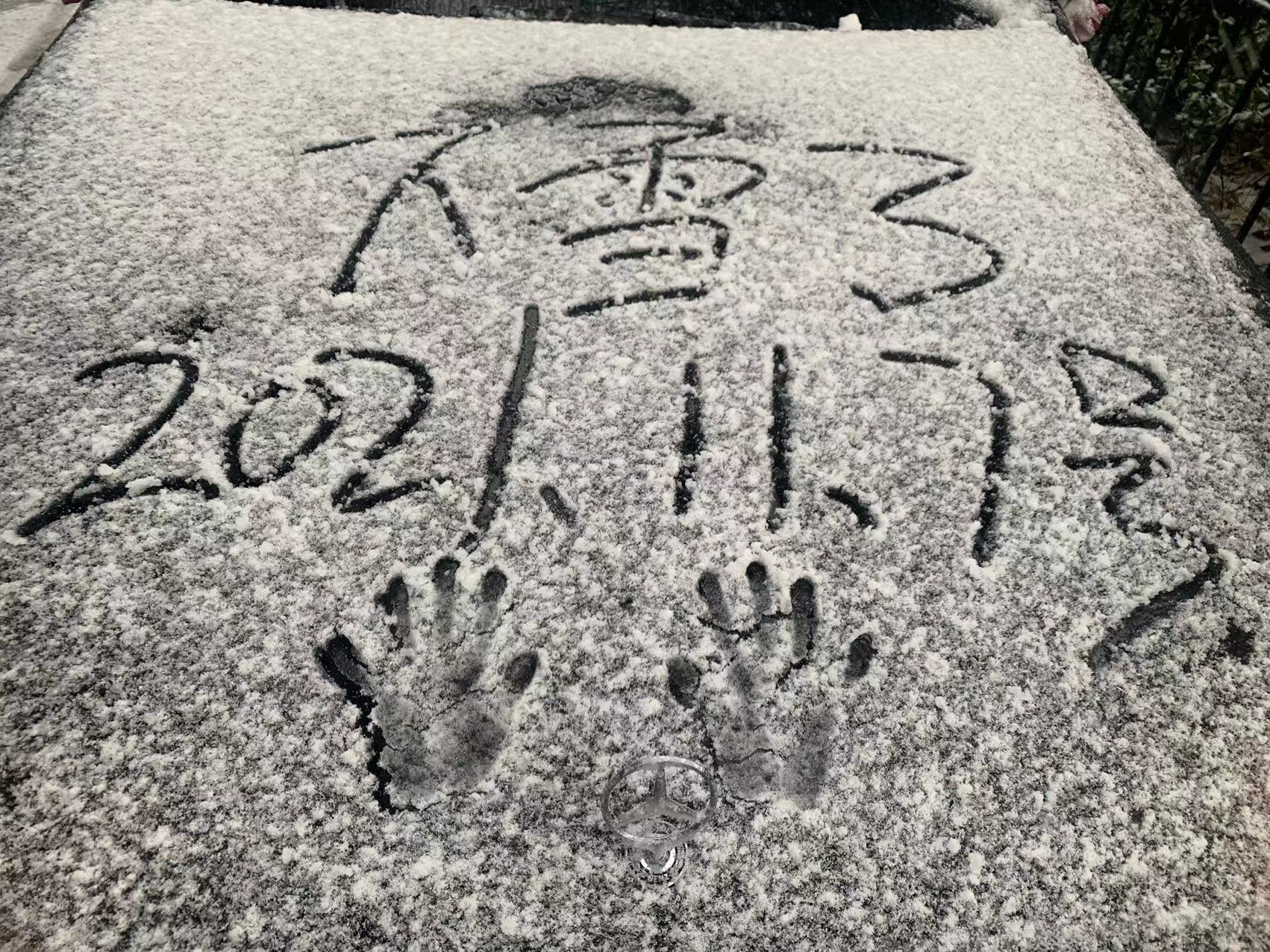 初雪来啦！山东网友纷纷晒出各地雪景，你们那里下雪了吗？