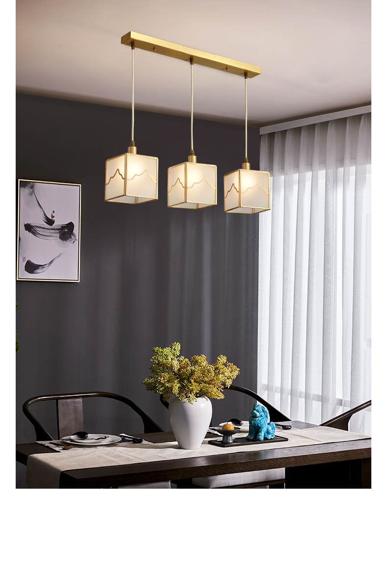 中式珐琅彩铜灯-月影灯饰,现代人的奢侈品