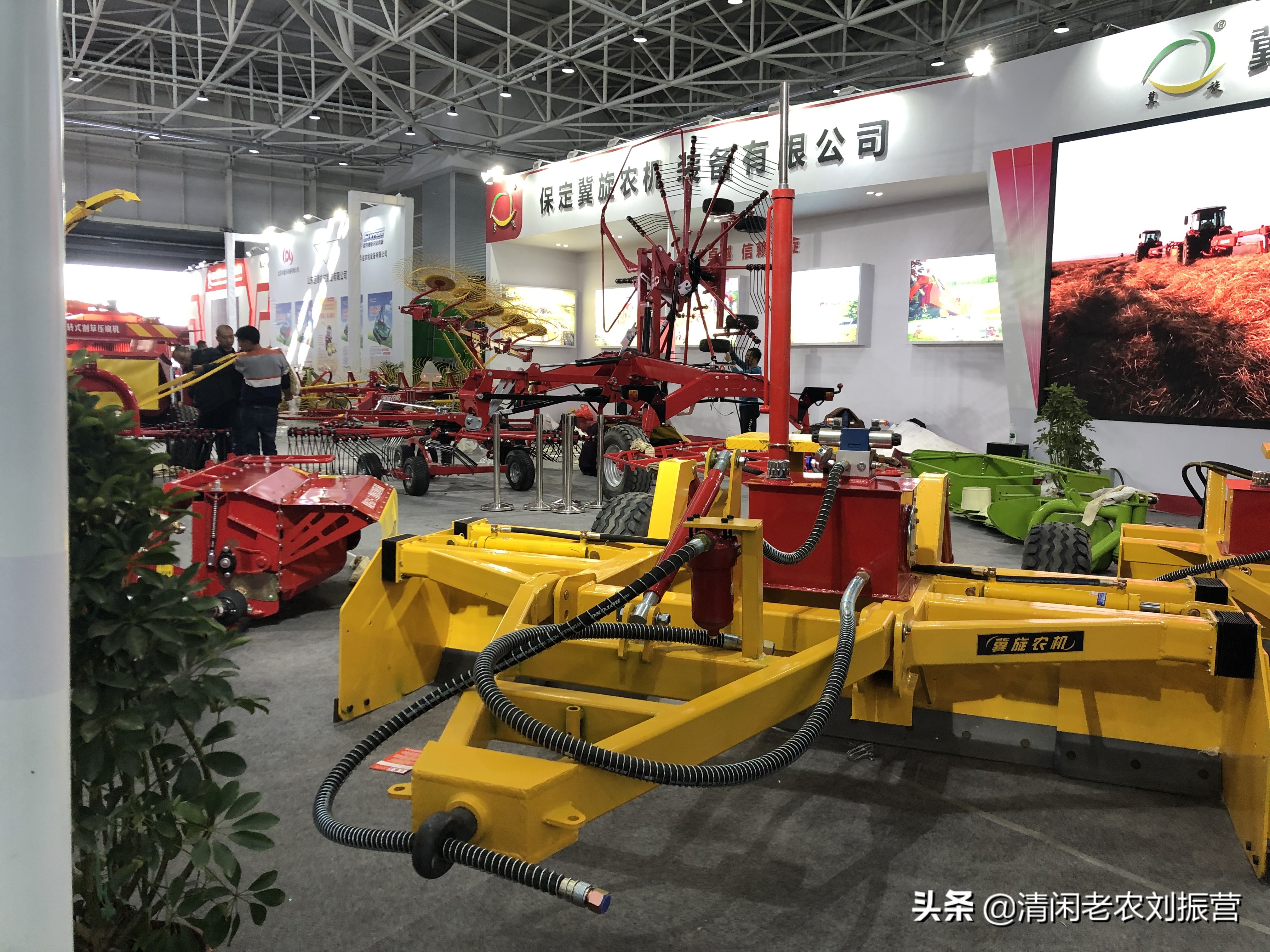 國(guó)際農(nóng)機(jī)展上的20家配套農(nóng)機(jī)具生產(chǎn)企業(yè)