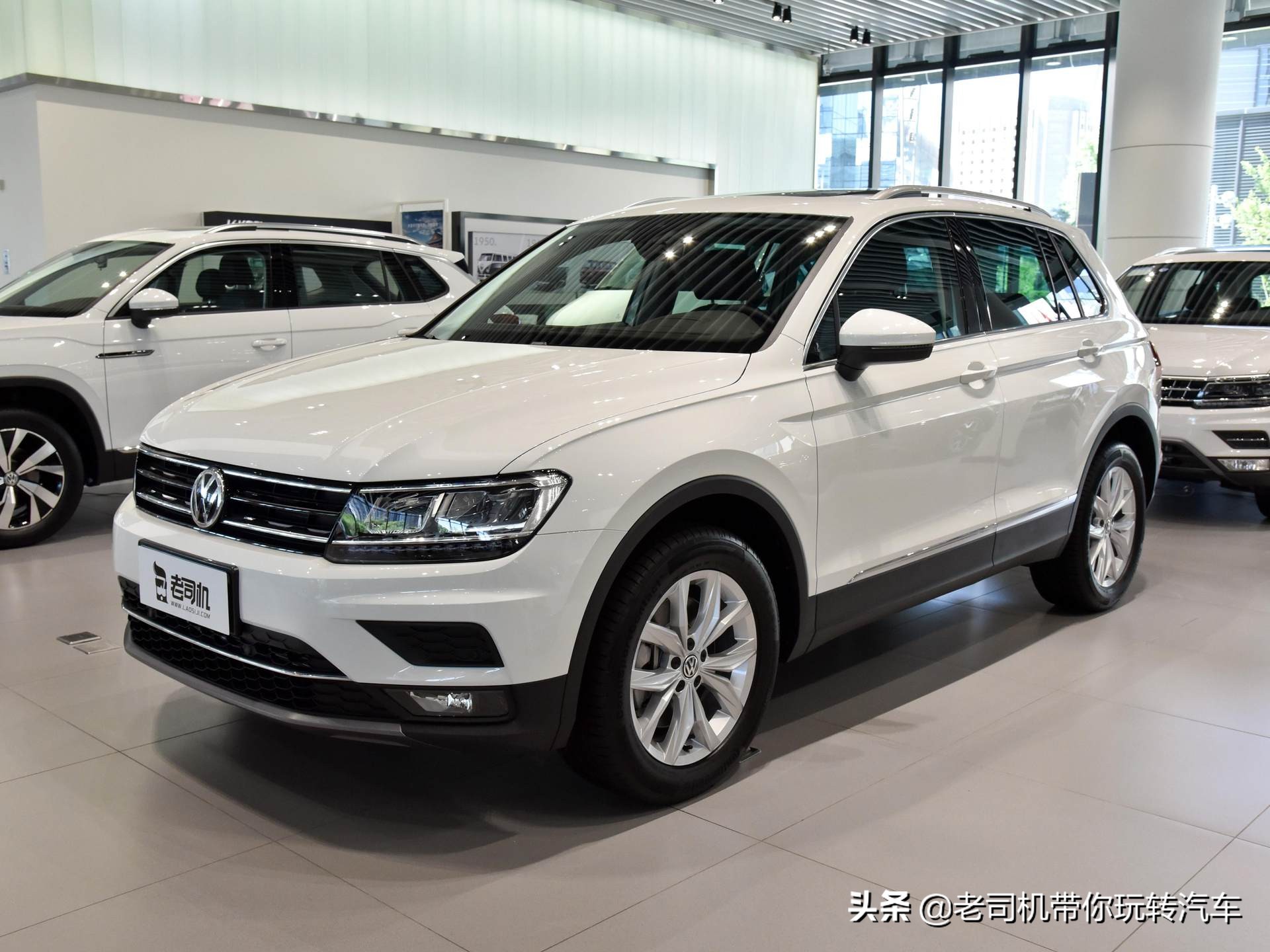 進口高品質suv,配置比國產版更高,自動擋,實拍tiguan_【讀車號】